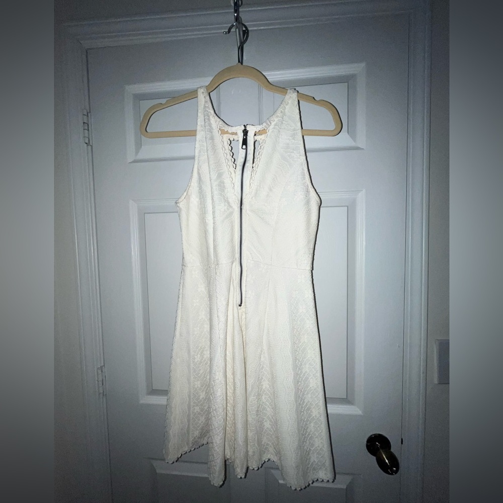 Free People Ivory lace dress